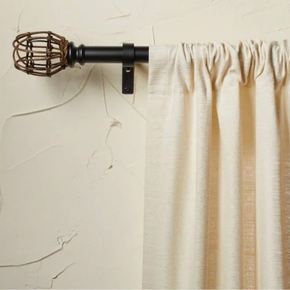 Opalhouse Accents Opalhouse X Jungalow Rattan Tulip Curtain Rod